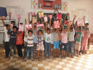 Kein Svay Kids at their recent Christmas party!